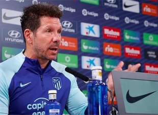 أعرب سيميوني، مدرب أتلتيكو مدريد، عن تقديره لجهود الفريق في تحقيق انتصار جديد